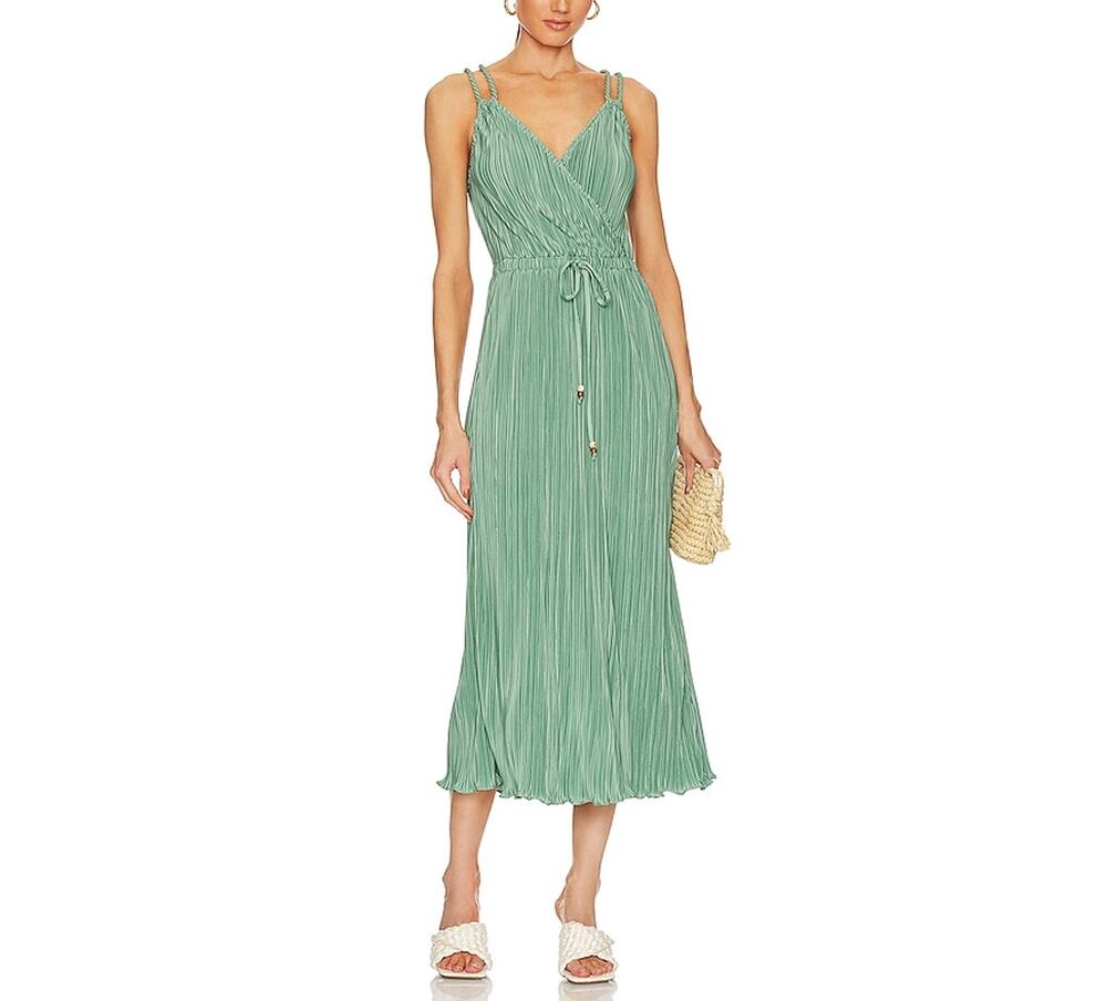 Heartloom Pleated Teal Zelda Dress Size XS